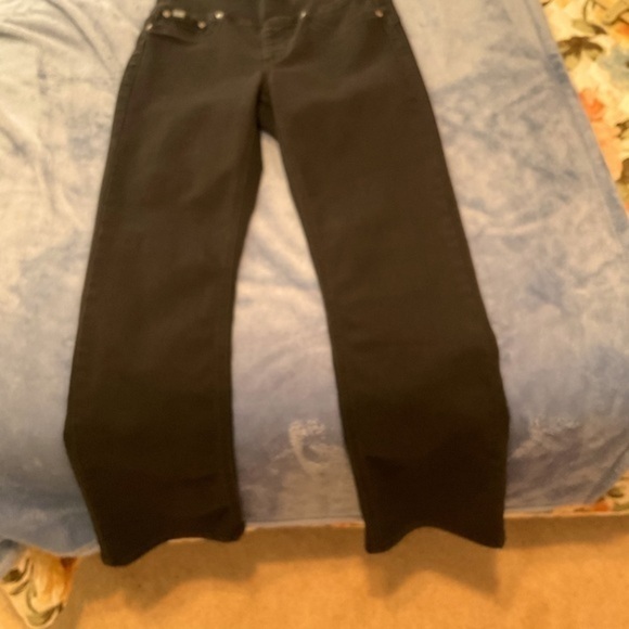 DG2 Jeans Black Stretch Denim Slim leg size Small - Picture 9 of 9